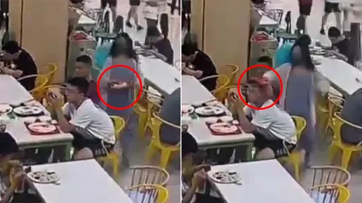 男大生嫌「猫屎很臭」　女學生火大！整盤烤鴨飯倒扣他頭頂