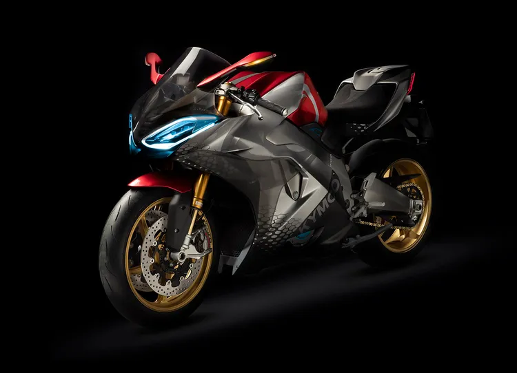 2018年米蘭車展曾轟動全球車壇的光陽SuperNEX電動超跑概念車，至今仍是車迷引頸期盼的焦點。原廠照片