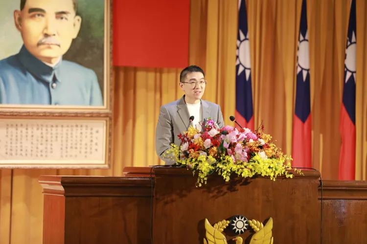 基隆今天舉辦警察節慶祝大會，頒發模範警察等獎項。翻攝照片