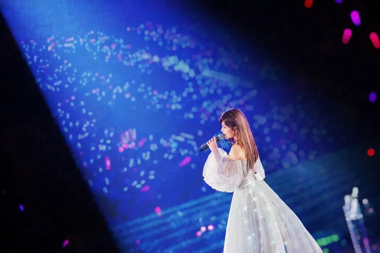 梁靜茹在瀋陽連開兩場演唱會。翻攝梁靜茹工作室微博