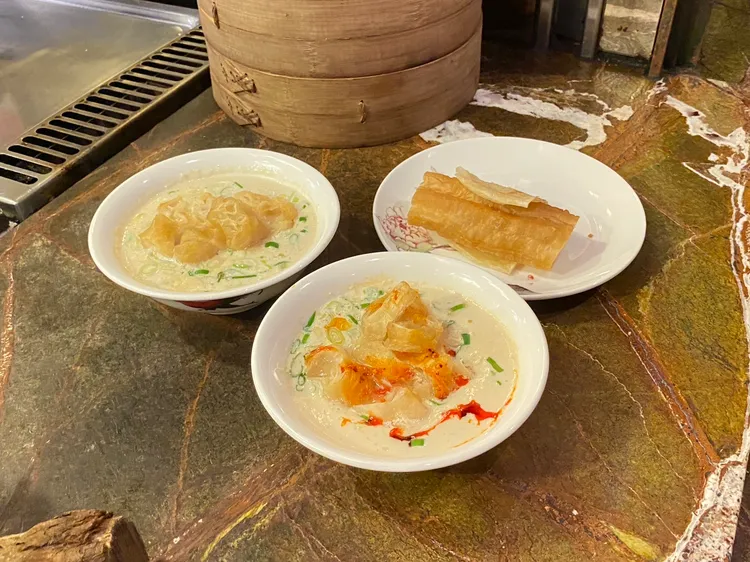 鹹豆漿因美味又健康大受日本人歡迎。陳怡文攝