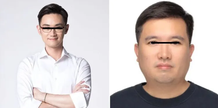 女黨工控訴陳右豪(右)性騷，蔡沐霖(左)不僅包庇還對她霸凌。翻攝謝克洋臉書