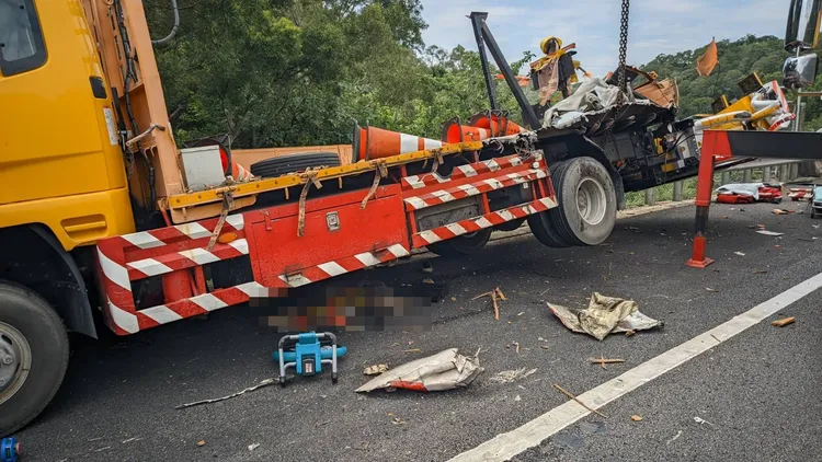 事故現場。民眾提供