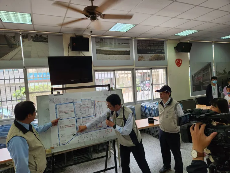 黃偉哲指出，疫情尚未有向外擴散跡象。市府提供