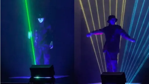 超驚艷!美國知名舞團善用光影表演 獻上視覺饗宴