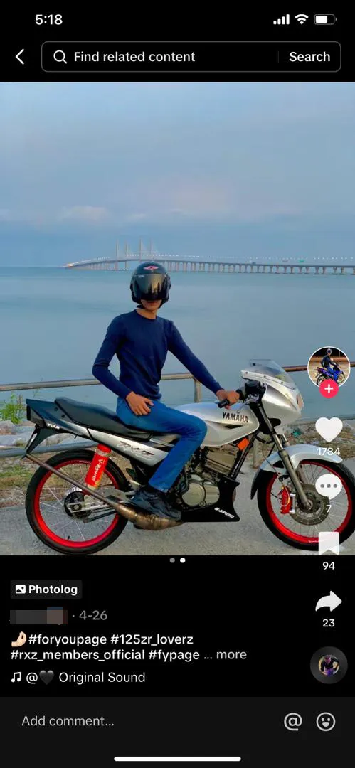 死者莫哈末阿吉。取自中國報