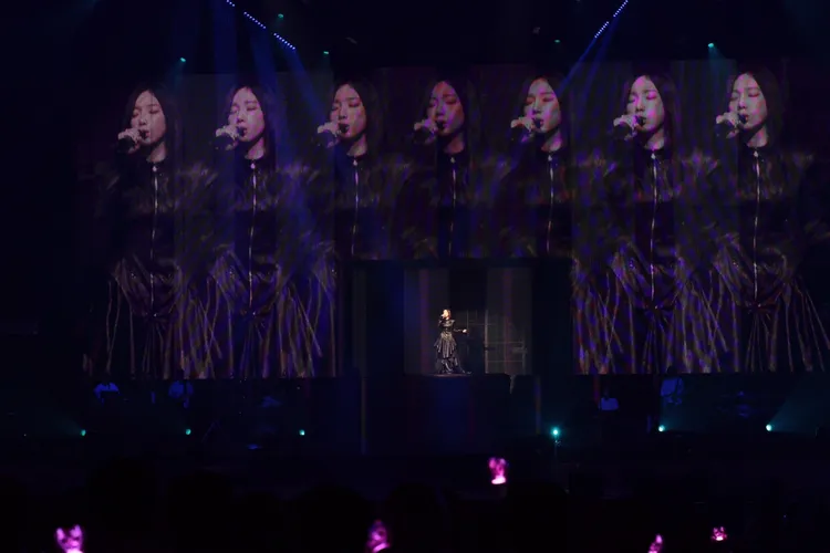 太妍以全身黑皮裙登場。彭欣偉攝