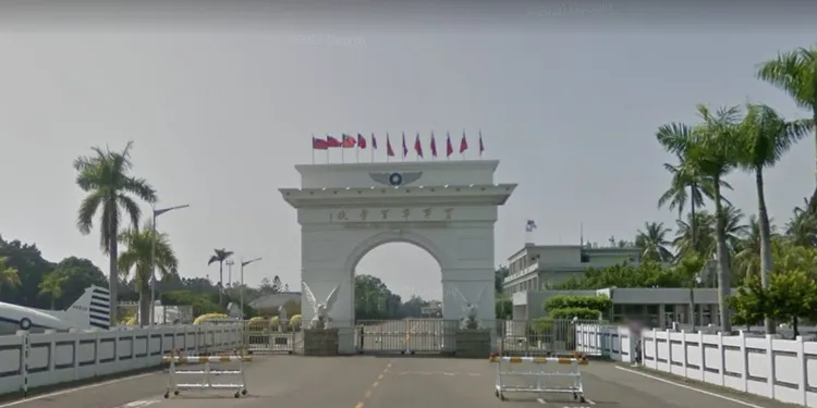 空官近日傳出24例流感。翻攝GOOGLE地圖