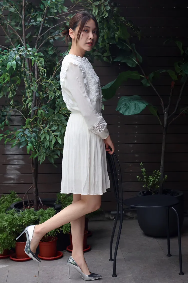 林玟誼享受單身9年。林林攝