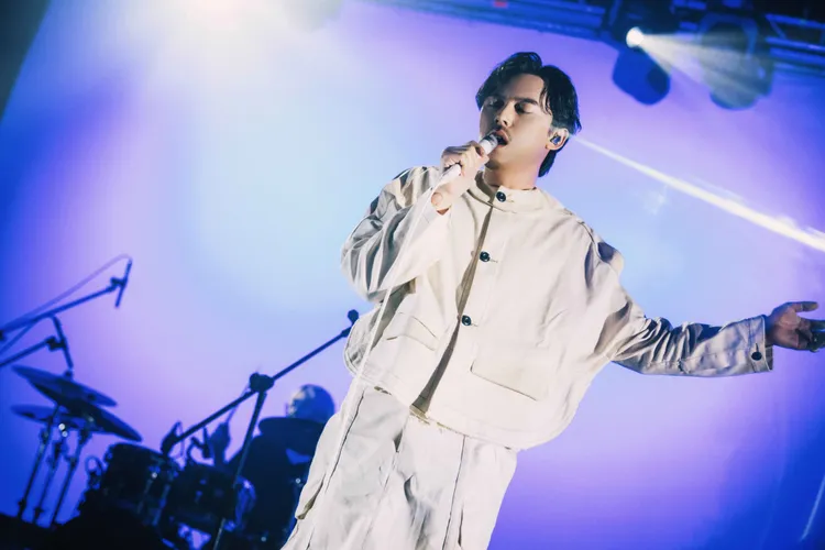 HUSH昨（28日）在台北legacy開唱。默聲音樂提供