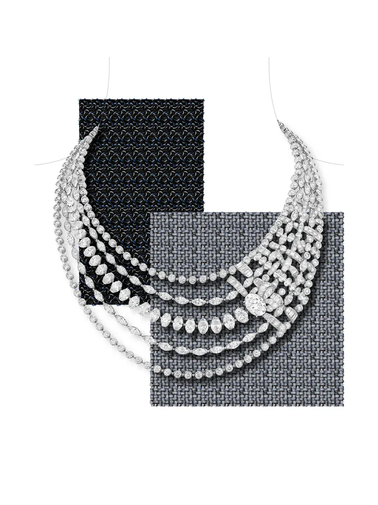 Tweed Mademoiselle項鍊。品牌提供