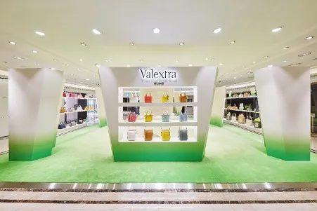 Valextra x YK快閃店。品牌提供
