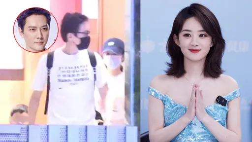 趙麗穎、馮紹峰寫離婚典範　「一家三口」溫馨同框