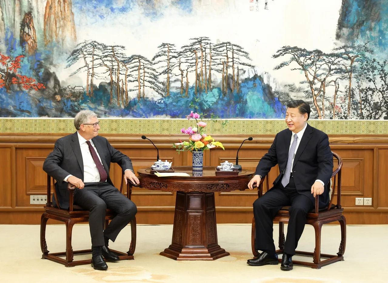 微软创办人比尔盖兹16日访问北京,习近平当时这样与他对话。新华社