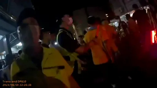 屏東長治廟會推擠衝突!只因乩童退駕時發生這件事