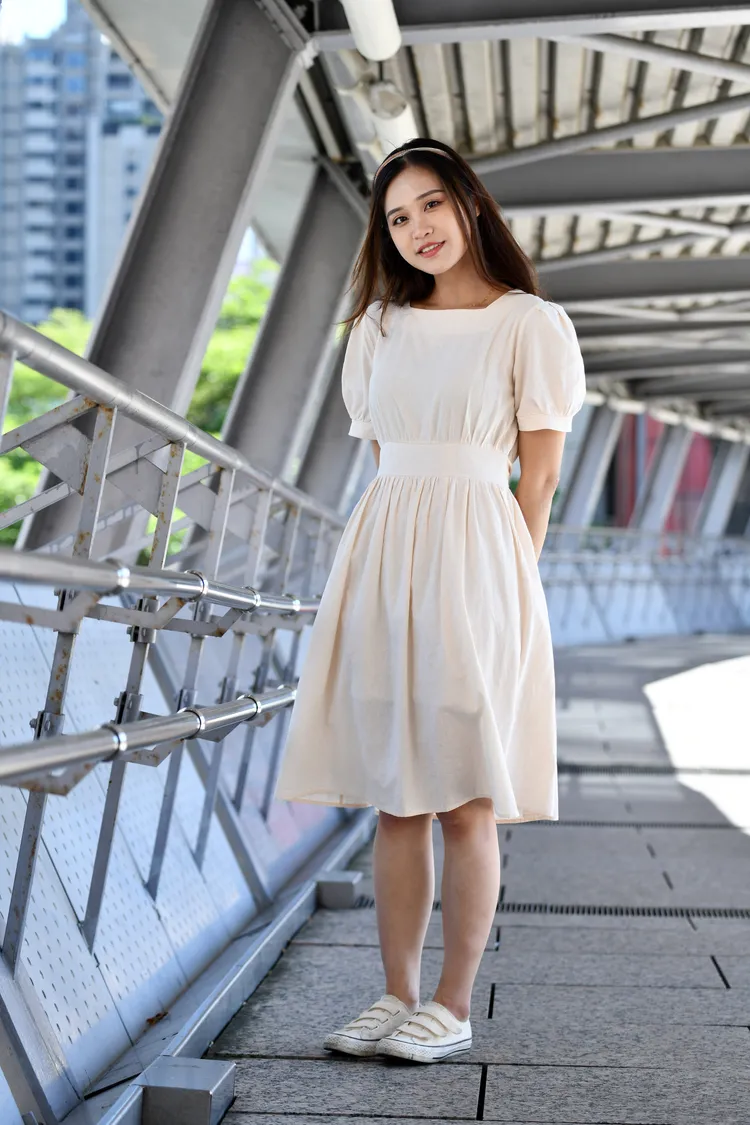 說起自己的暱稱「迷鹿」，她笑因為自己是個「傻人有傻福之左右不分的迷路仔」。彭欣偉攝