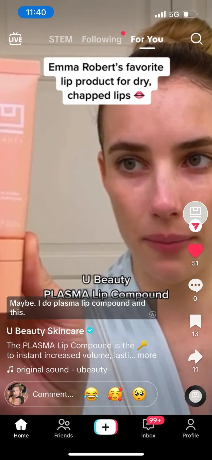 「小鳳凰女」Emma Roberts曾公開推薦U Beauty保養品。Tina Craig提供