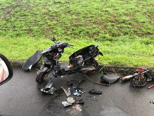 路況不熟！4機車撞成一團　慘釀2死3傷