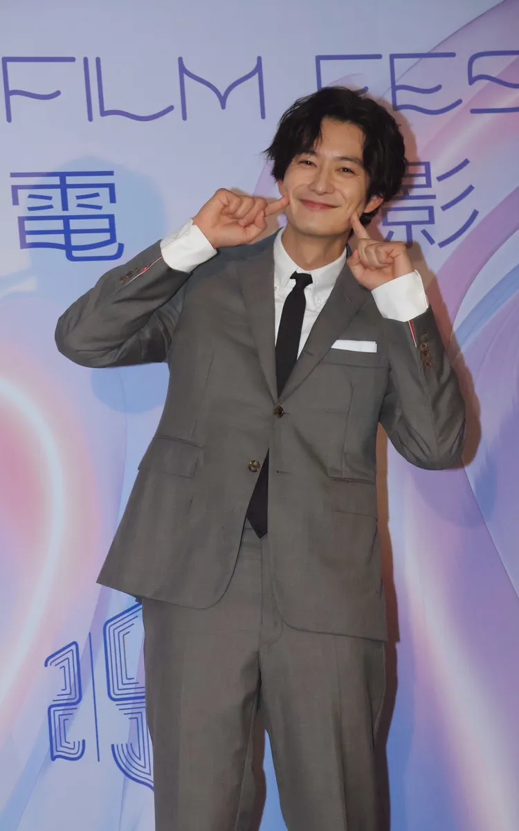 岡田將生悲觀表示，如果時間靜止，自己應該會在飛機上。彭欣偉攝