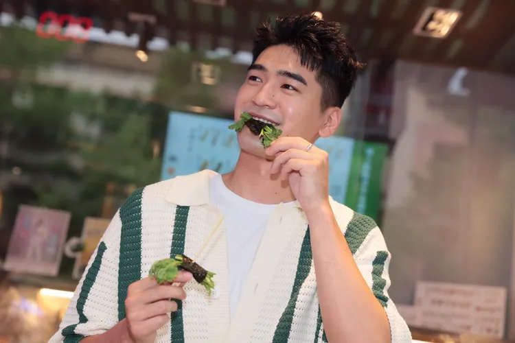 涂善存吃起來感覺很好吃。彭欣偉攝