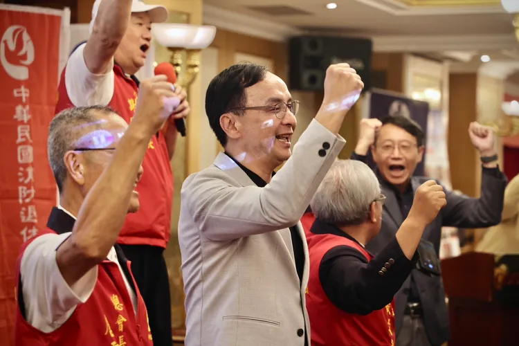 羅智強認為，國民黨主席朱立倫沒能力整合。資料照片，林林攝