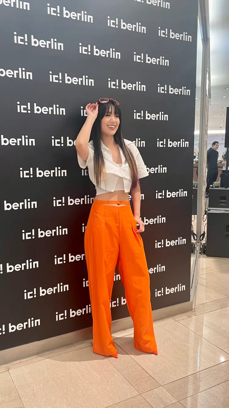 孫盛希稱今晚走的是「帥氣姊姊風格」。張家玲攝