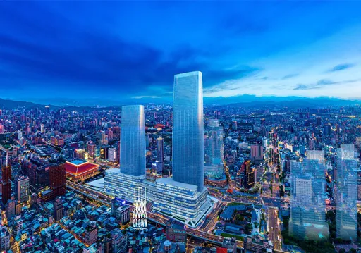 富裔實業聯手西班牙建築團隊on-a　「國王雙子星」對坐台北雙星　對話國門願景