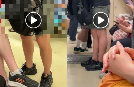 捷運噁男性騷!碰女生腿面露享受 目擊怒:還起生理反應