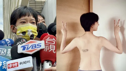 孟耿如目睹黃子佼自殘 痛!4年前弟輕生「刺青療傷」