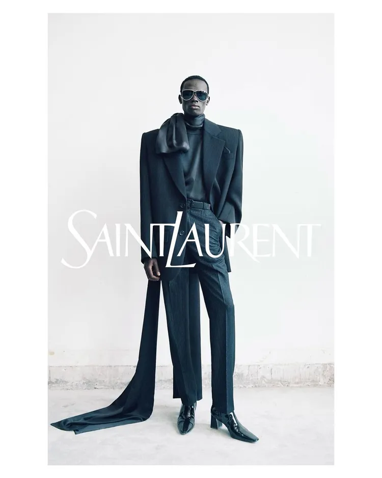 Saint Laurent 2024春夏男裝。翻攝ysl IG