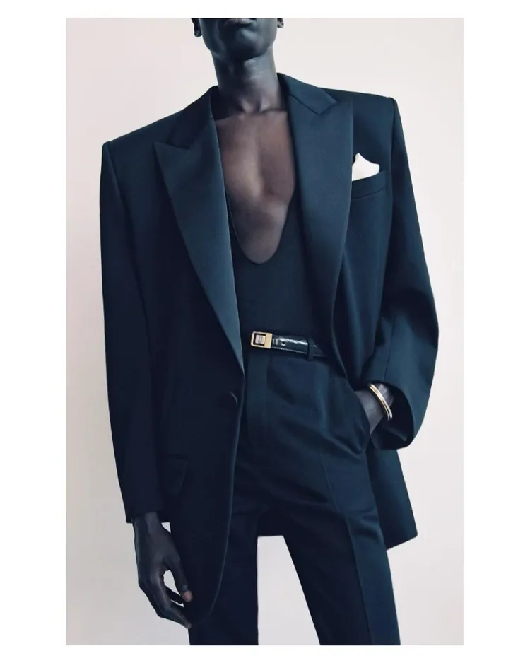 Saint Laurent 2024春夏男裝。翻攝ysl IG