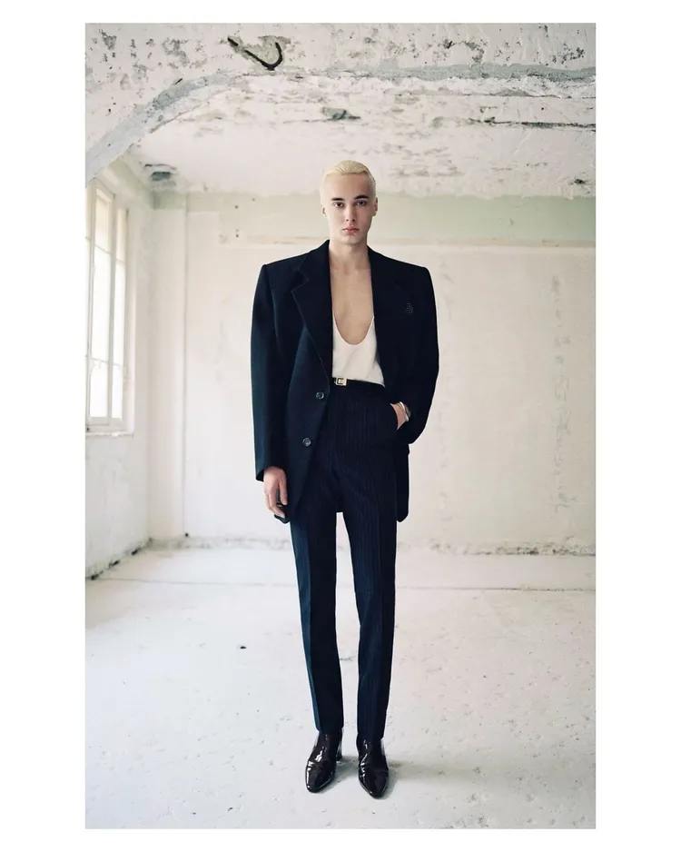 Saint Laurent 2024春夏男裝。翻攝ysl IG