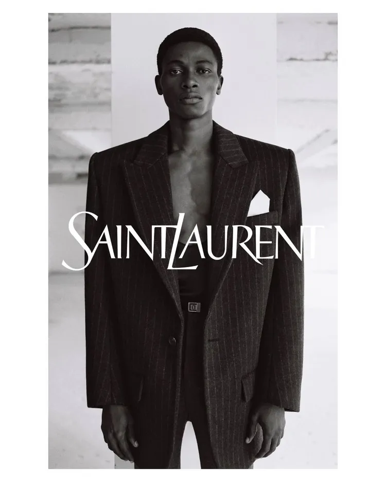 Saint Laurent 2024春夏男裝。翻攝ysl IG