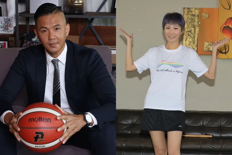 大牙（右）指控黑人１１年前性騷。資料趙