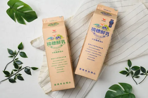 瑞穗鮮乳推超質感限定包裝　6/1限時兩週開賣　讓你喝鮮奶也永續