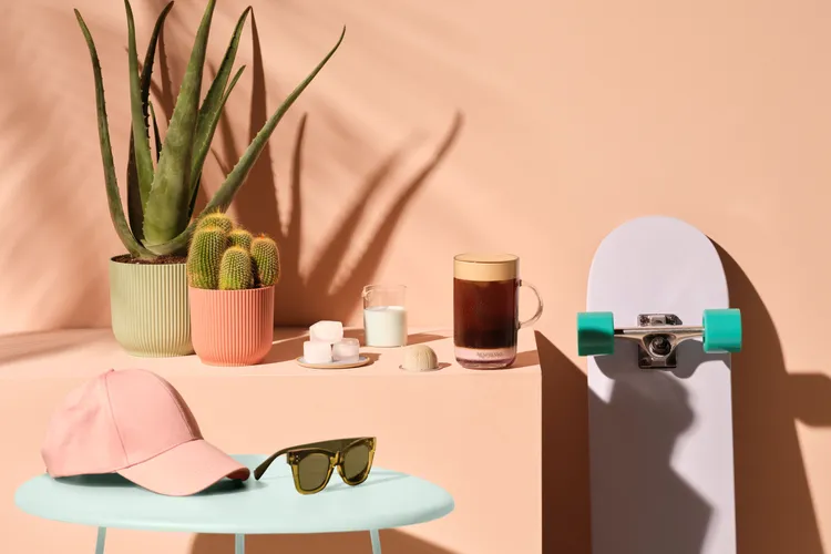 VERTUO系列椰香風情限量冰咖啡，單條十顆裝，售價：380元。業者提供