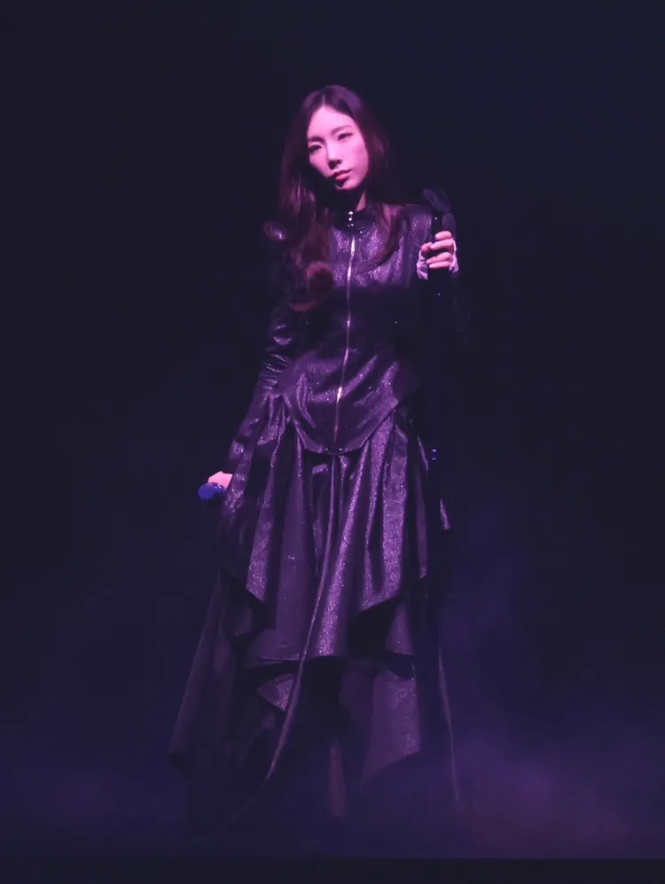 太妍又唱又跳。彭欣偉攝