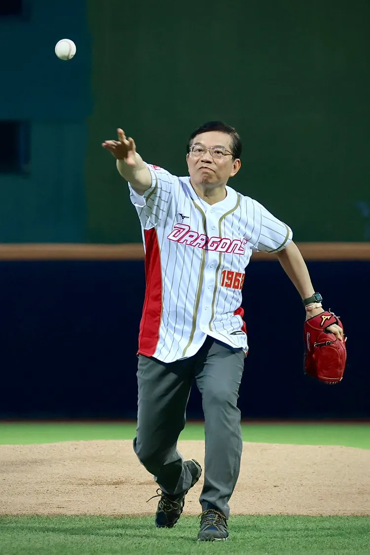 王國材給自己的投球表現打80分。林林攝