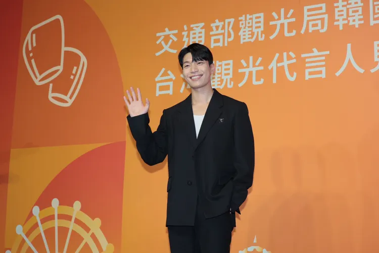 台灣觀光局時隔4年找韓星來台，相中魏嘏雋擔任代言人。彭欣偉攝