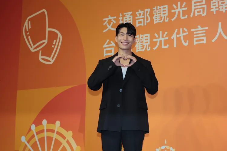 魏嘏雋笑容陽光，有「韓版許光漢」封號。彭欣偉攝