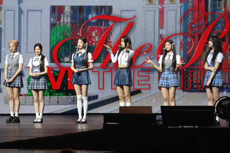 IVE感謝台灣粉絲的支持。陳建岐攝