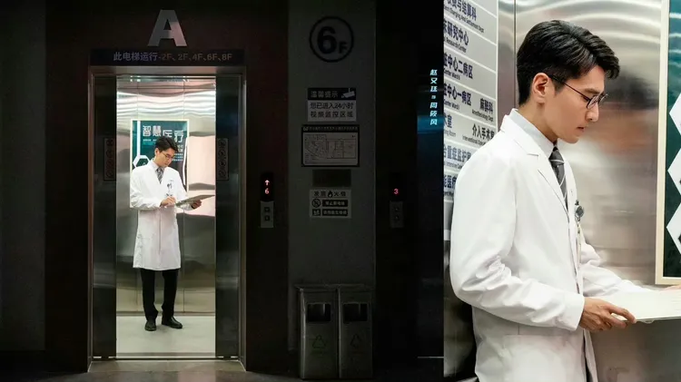 趙又廷主演的醫療劇《問心》即將播映。翻攝《問心》微博