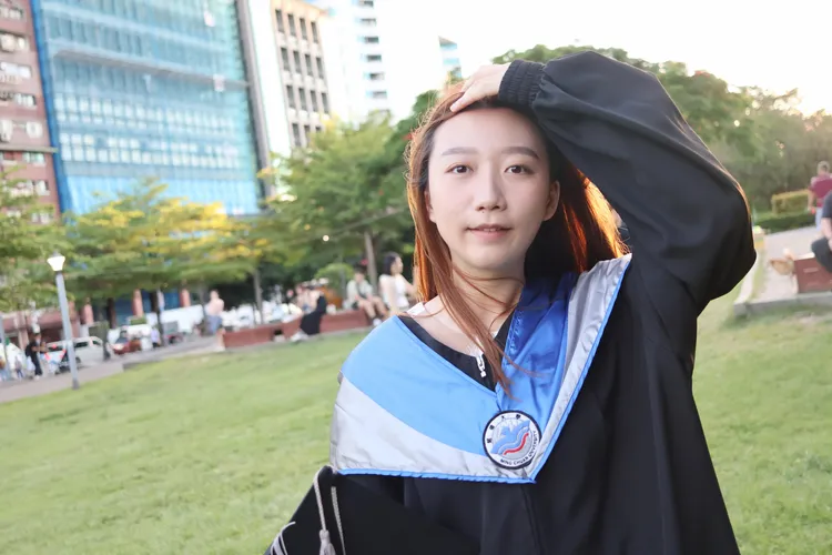 Krystal不僅頭腦靈光，還是個運動高手。鄭孟晃攝