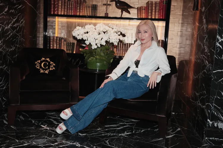 Tina Craig相隔4年返台。彭欣偉攝