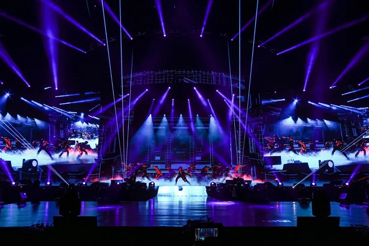 THE BOYZ安可時，周鶴年驚喜獻唱《想見你想見你想見你》。超級圓頂提供