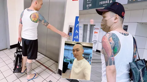 連千毅今入獄!秀「整件刺青」+藍白拖 高喊:進修了