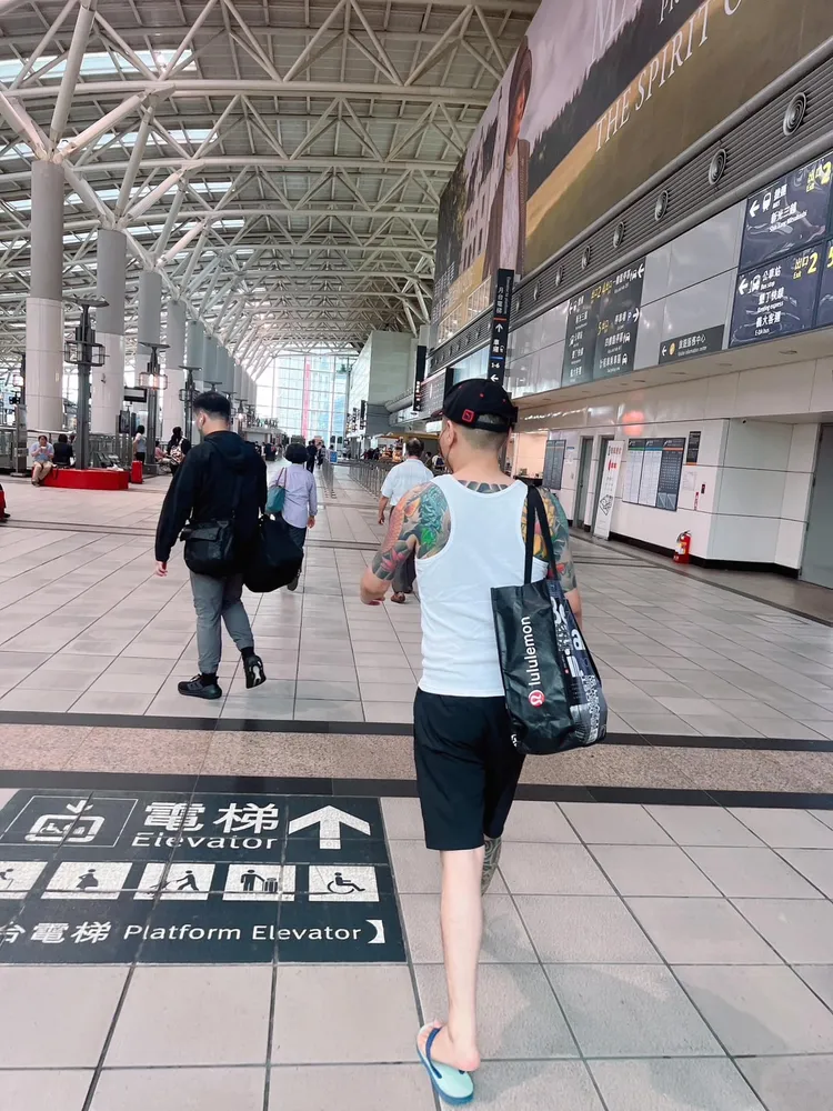 連千毅今天入監。翻攝自連千毅臉書