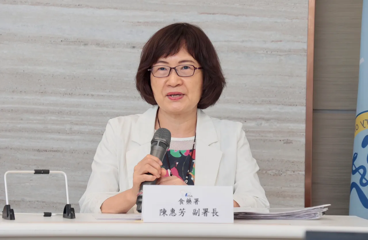 陳惠芳說，國產藥品可以增加生產、配合臨床藥品端需求。彭欣偉攝