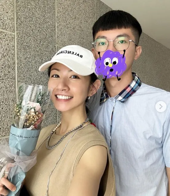 李千娜兒子已經比她高了。翻攝李千娜IG
