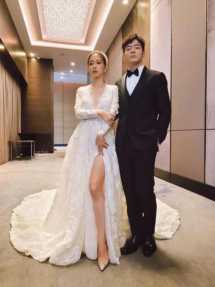 宥勝（右）跟周曉涵合作很入戲，據他說慈惠只有翻白眼。翻攝《機智校園生活》臉書